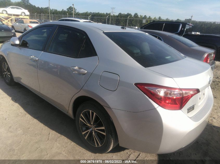 2017 TOYOTA COROLLA L/LE/XLE/SE - 2T1BURHE7HC783742