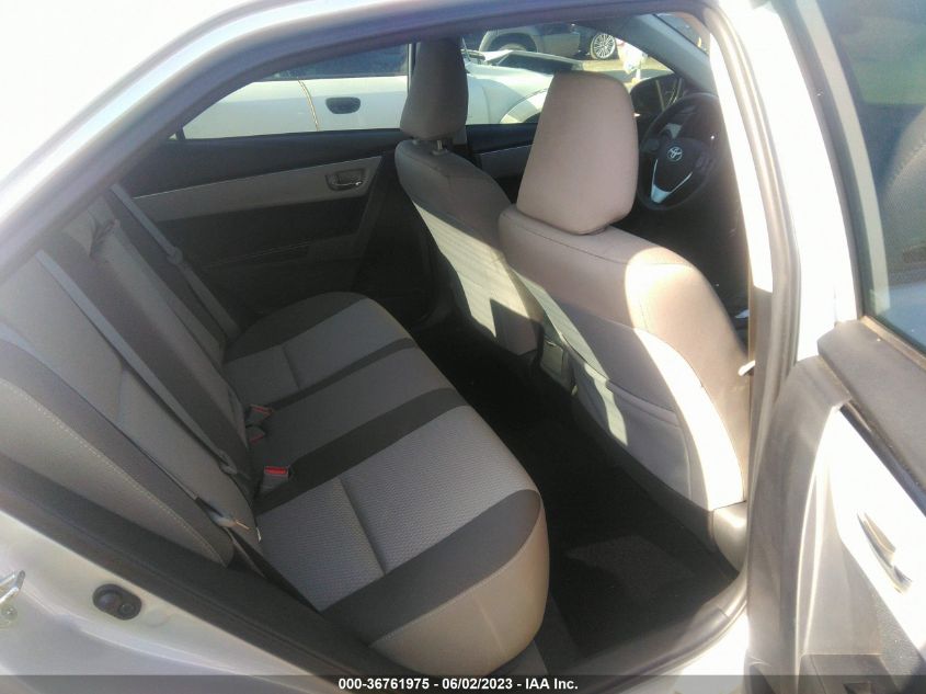 2017 TOYOTA COROLLA L/LE/XLE/SE - 2T1BURHE7HC783742