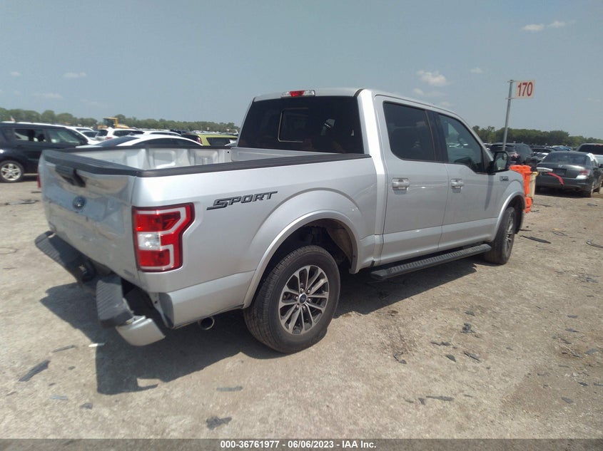 VIN 1FTEW1CP4KKD80695 2019 FORD F-150 XL/XLT/LARIAT