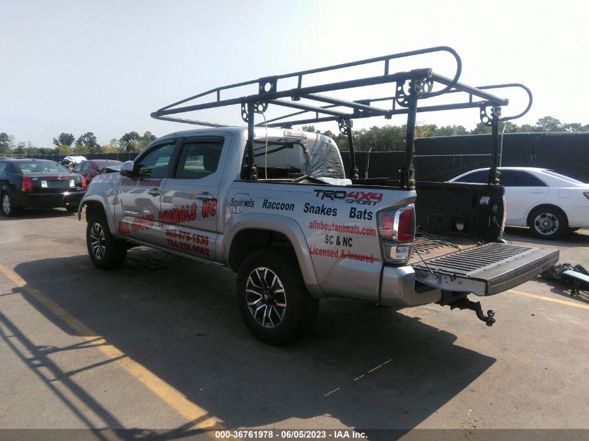 2020 TOYOTA TACOMA 4WD TRD SPORT - 3TMCZ5AN1LM349857