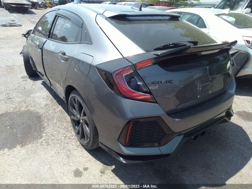 2017 HONDA CIVIC HATCHBACK SPORT - SHHFK7H44HU405505