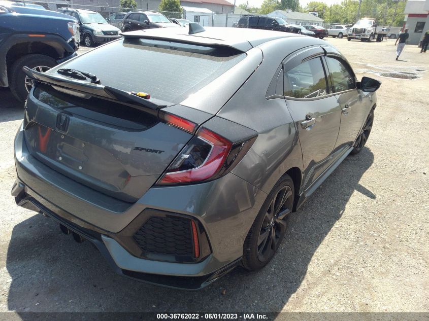 2017 HONDA CIVIC HATCHBACK SPORT - SHHFK7H44HU405505