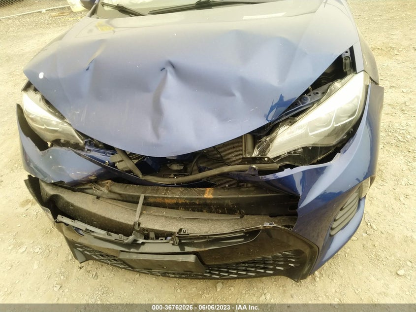 VIN 2T1BURHE4HC829852 2017 TOYOTA COROLLA SE