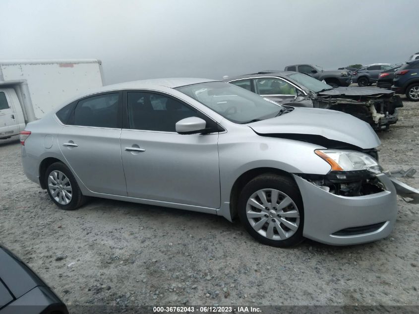 2014 NISSAN SENTRA S - 3N1AB7AP1EL678109