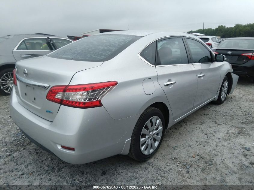 2014 NISSAN SENTRA S - 3N1AB7AP1EL678109