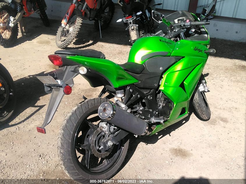 2012 KAWASAKI EX250 J - JKAEXMJ12CDA96644