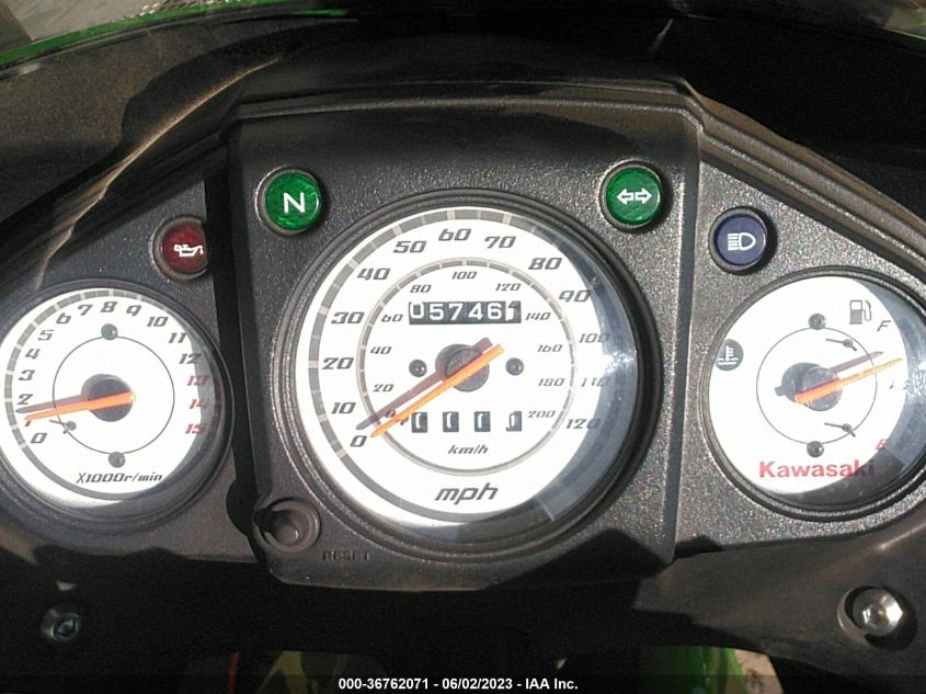 2012 KAWASAKI EX250 J - JKAEXMJ12CDA96644