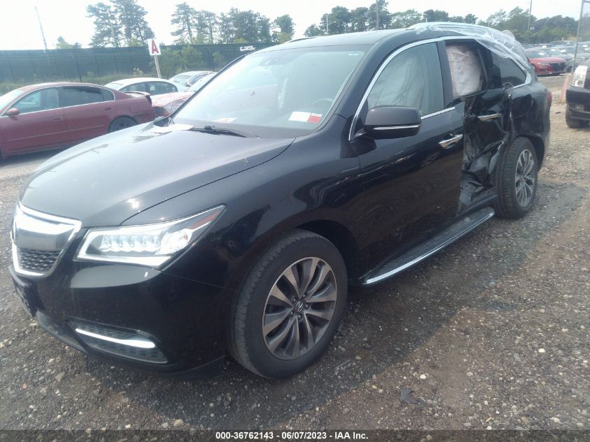 2015 ACURA MDX TECH/ENTERTAINMENT PKG - 5FRYD4H63FB030349