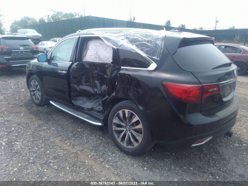 2015 ACURA MDX TECH/ENTERTAINMENT PKG - 5FRYD4H63FB030349