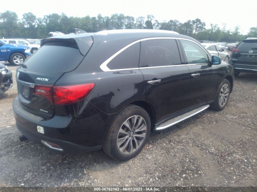 2015 ACURA MDX TECH/ENTERTAINMENT PKG - 5FRYD4H63FB030349