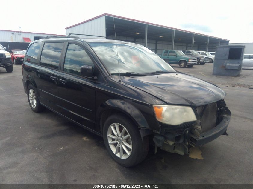 2014 DODGE GRAND CARAVAN SXT - 2C4RDGCG6ER205672