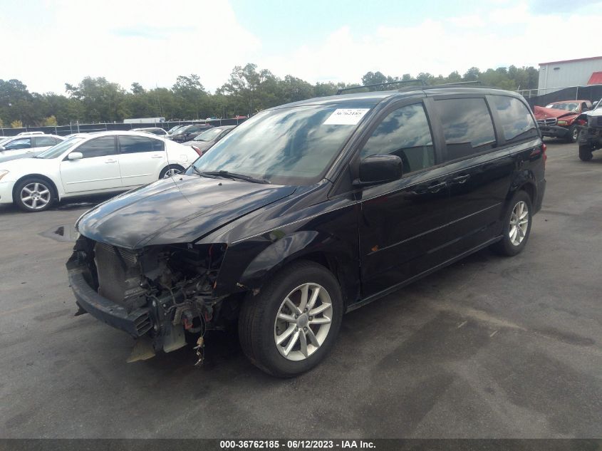 2014 DODGE GRAND CARAVAN SXT - 2C4RDGCG6ER205672