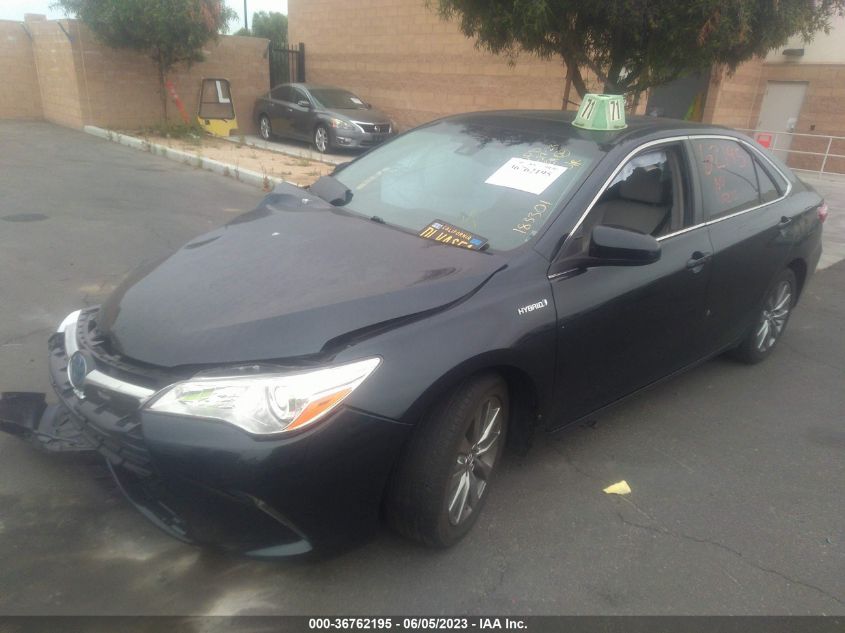 2016 TOYOTA CAMRY HYBRID XLE - 4T1BD1FK2GU183301