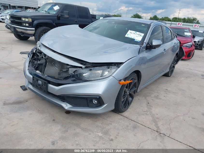 2019 HONDA CIVIC SEDAN SPORT - 19XFC2F80KE006479