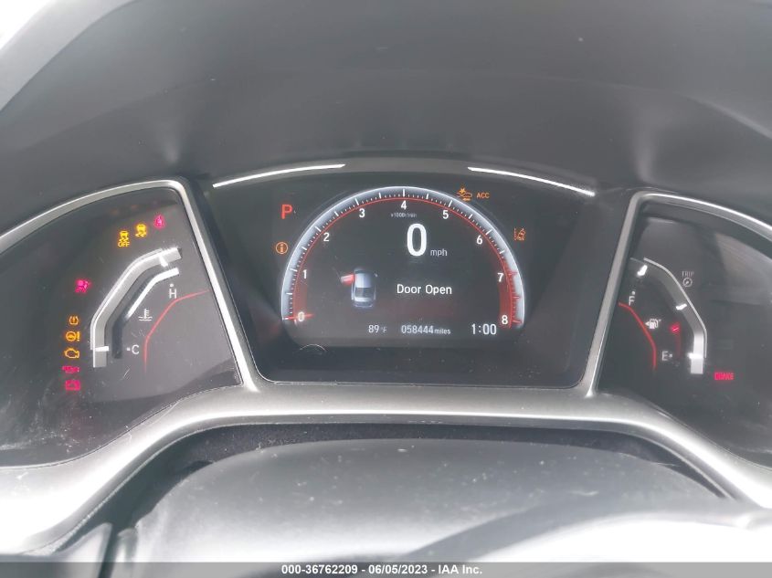 2019 HONDA CIVIC SEDAN SPORT - 19XFC2F80KE006479