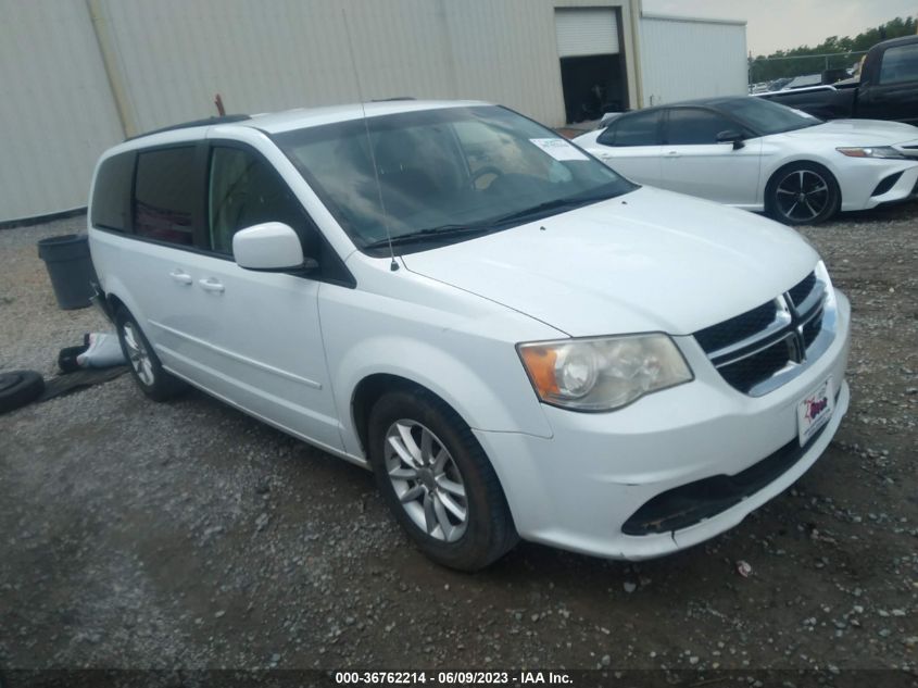 2014 DODGE GRAND CARAVAN SXT - 2C4RDGCG0ER120195
