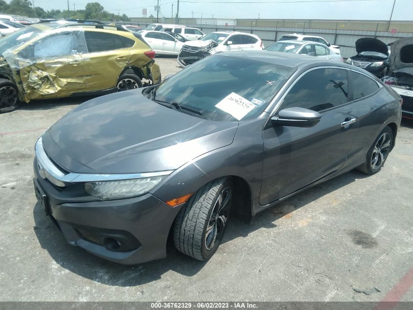 2016 HONDA CIVIC COUPE TOURING - 2HGFC3B9XGH359295