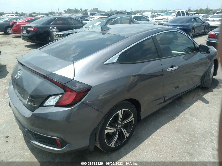 2016 HONDA CIVIC COUPE TOURING - 2HGFC3B9XGH359295