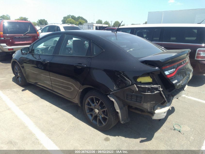 2016 DODGE DART SXT - 1C3CDFBB2GD531341