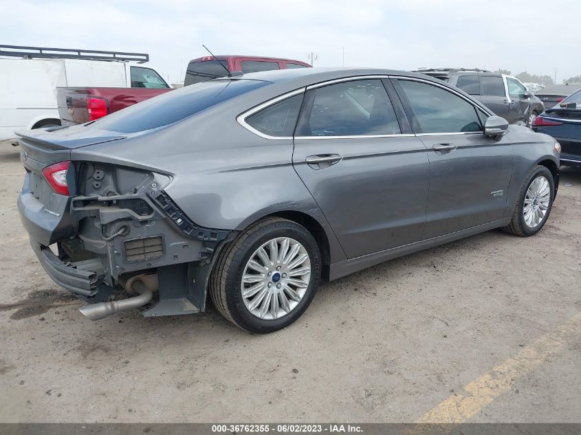 2014 FORD FUSION ENERGI TITANIUM - 3FA6P0SU9ER379454