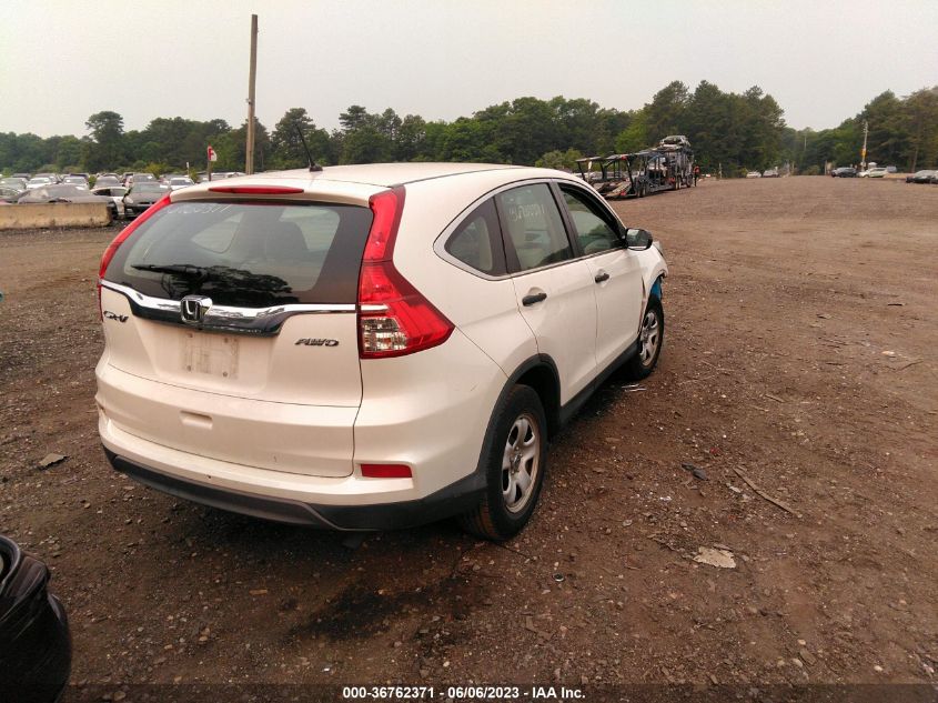 2015 HONDA CR-V LX - 5J6RM4H38FL030138