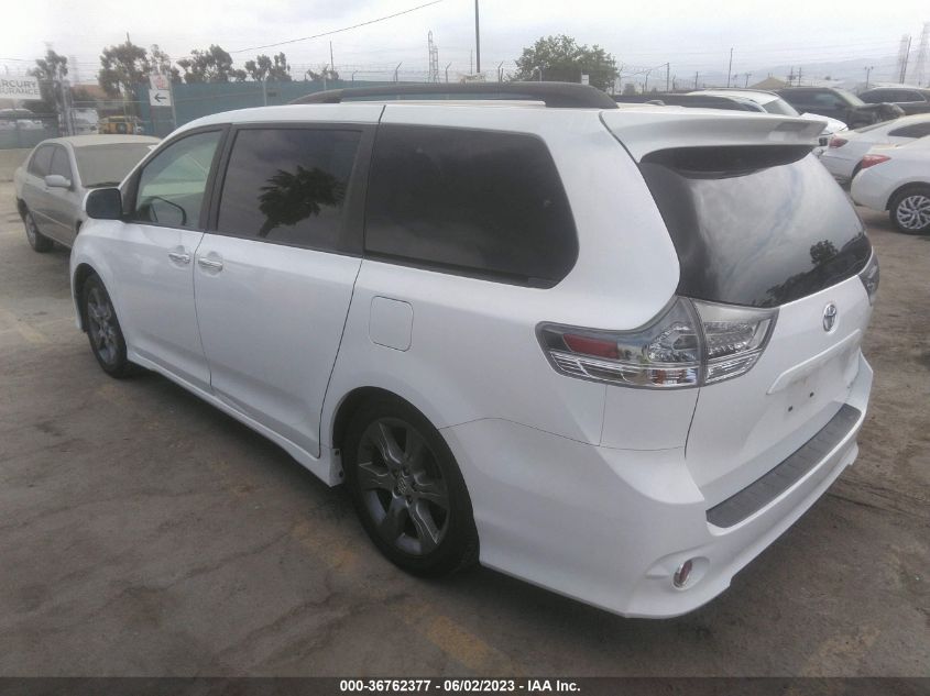2015 TOYOTA SIENNA SE - 5TDXK3DC7FS538506