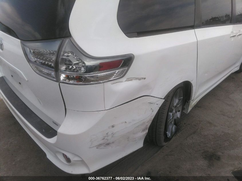 2015 TOYOTA SIENNA SE - 5TDXK3DC7FS538506
