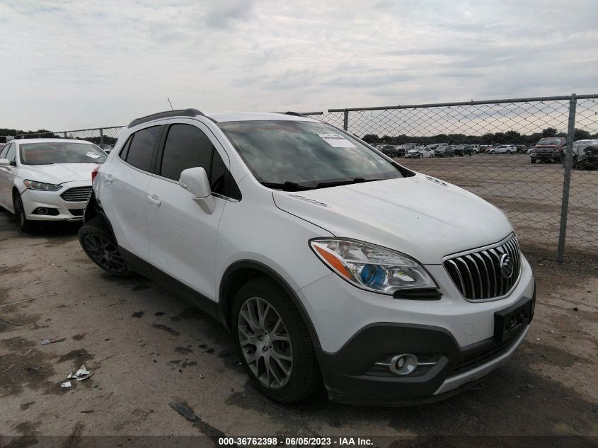 2016 BUICK ENCORE SPORT TOURING - KL4CJ1SM9GB695863