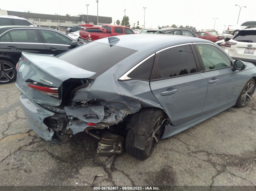 2022 HONDA CIVIC SEDAN TOURING - 2HGFE1F91NH306989