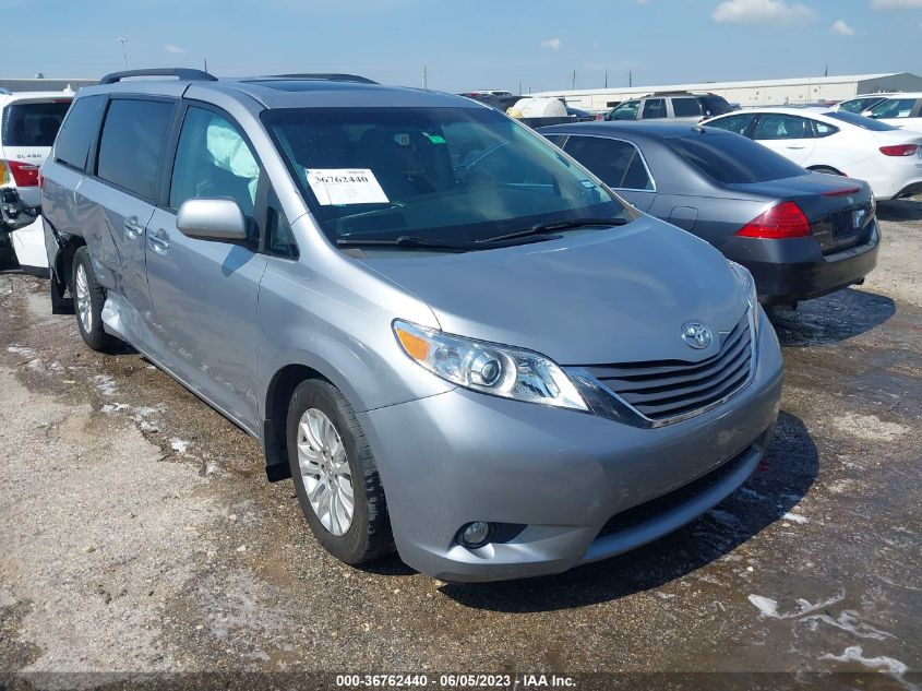 2015 TOYOTA SIENNA XLE/XLE AAS/LTD - 5TDYK3DC9FS540388
