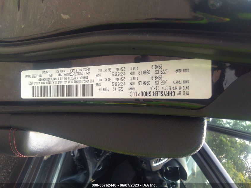 2015 DODGE DURANGO R/T - 1C4SDJCT2FC709822