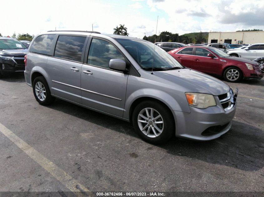 2015 DODGE GRAND CARAVAN SXT - 2C4RDGCG3FR509723