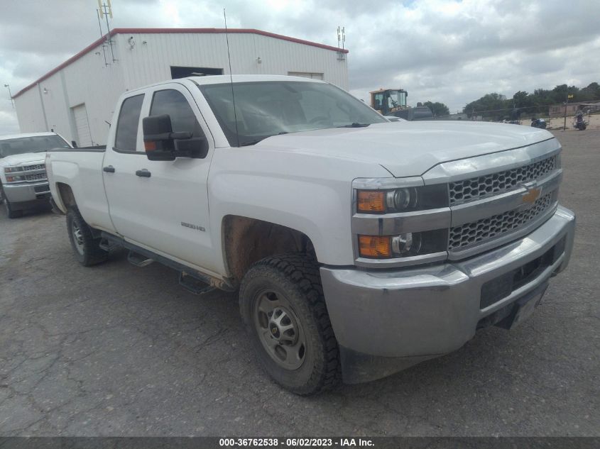 2019 CHEVROLET SILVERADO 2500HD WORK TRUCK - 2GC2KREG6K1168343