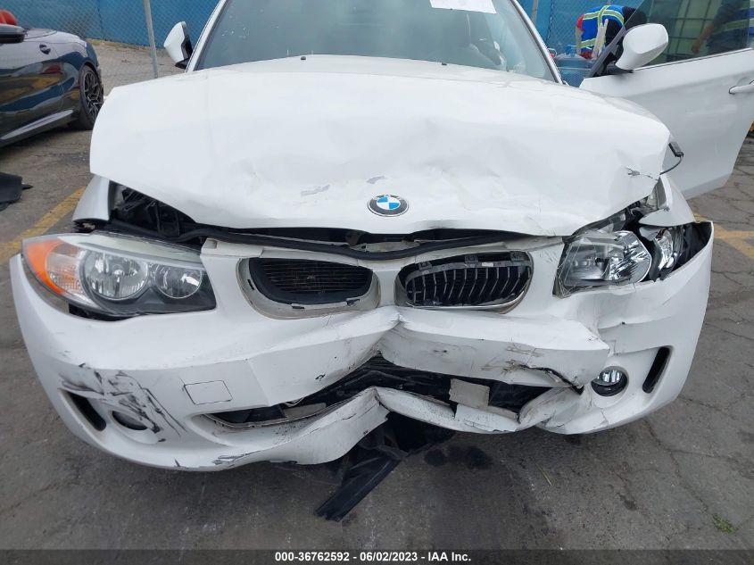 2013 BMW 1 SERIES 128I WBAUN1C53DVR01224