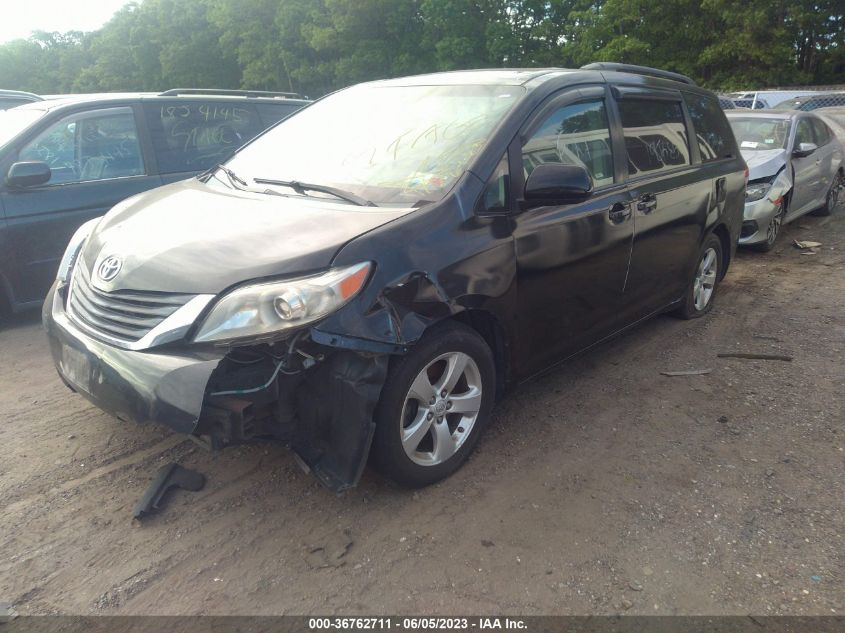 2013 TOYOTA SIENNA LE - 5TDKK3DCXDS287133