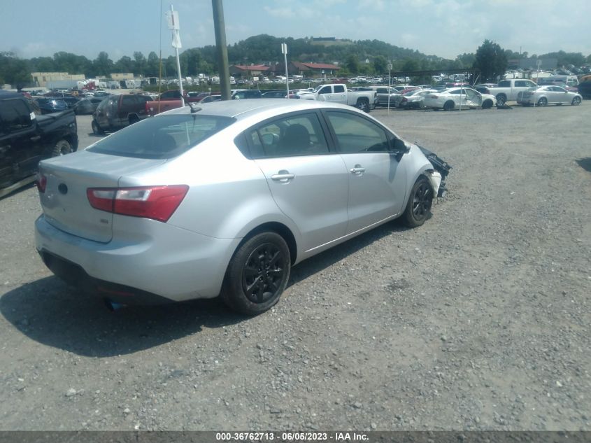 2014 KIA RIO LX - KNADM4A37E6344626