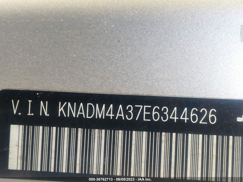 2014 KIA RIO LX - KNADM4A37E6344626