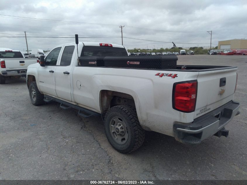 2019 CHEVROLET SILVERADO 2500HD WORK TRUCK - 2GC2KREG5K1147886