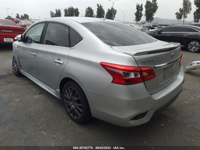 2016 NISSAN SENTRA SR - 3N1AB7AP0GY327942