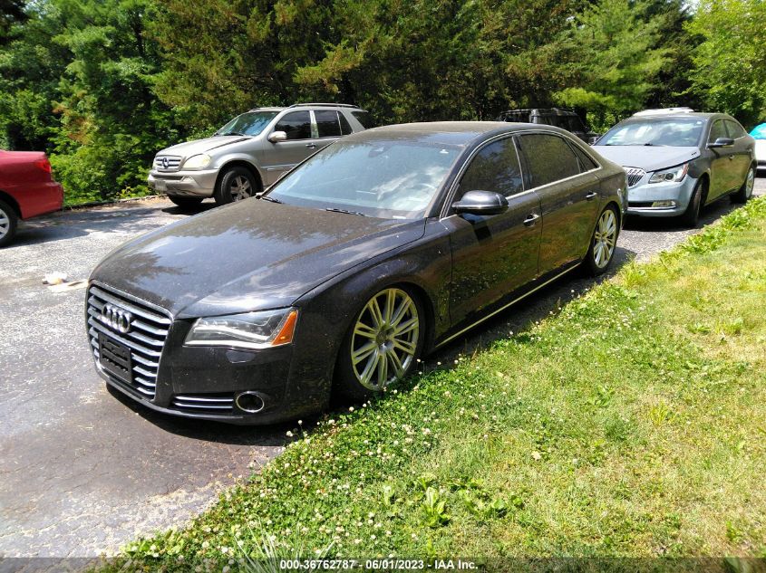 2013 AUDI A8 L 3.0L WAURGAFD4DN004965