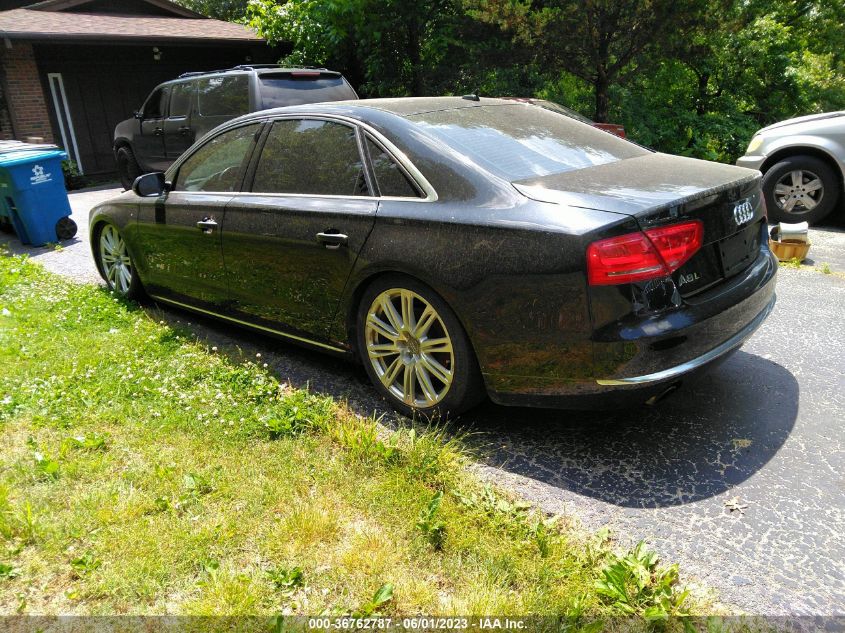 2013 AUDI A8 L 3.0L WAURGAFD4DN004965