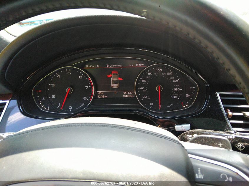 2013 AUDI A8 L 3.0L WAURGAFD4DN004965