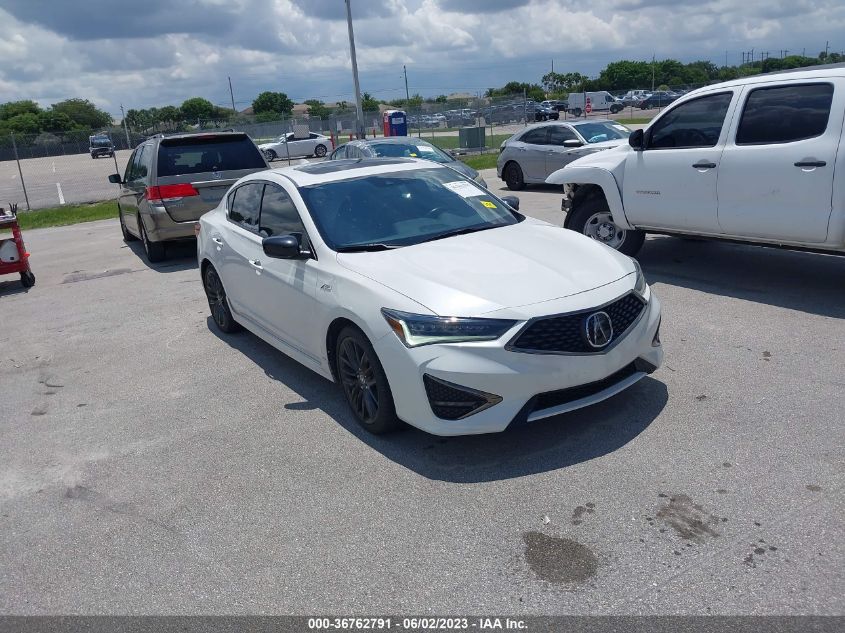 2019 ACURA ILX PKG - 19UDE2F81KA014807
