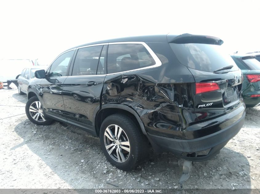 2016 HONDA PILOT EX-L - 5FNYF6H51GB093322