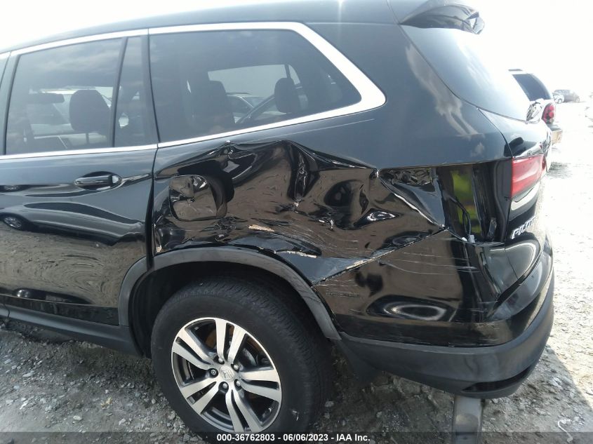 2016 HONDA PILOT EX-L - 5FNYF6H51GB093322