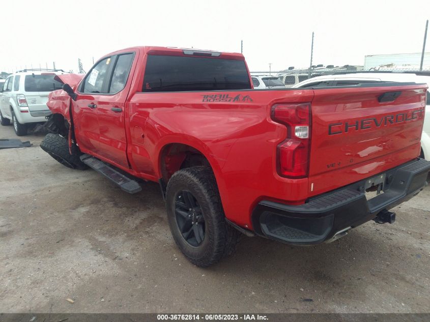 2019 CHEVROLET SILVERADO 1500 CUSTOM TRAIL BOSS - 1GCRYCEF8KZ312919