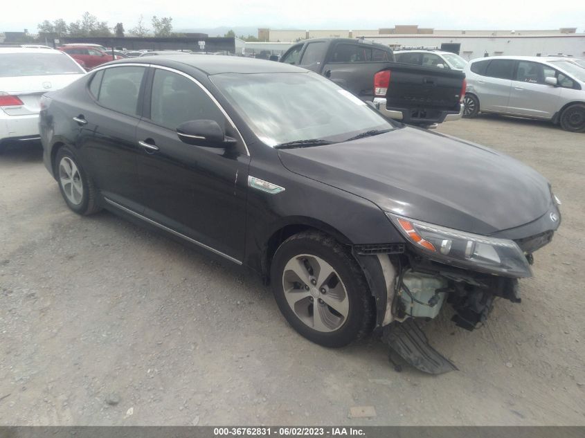 2015 KIA OPTIMA HYBRID - KNAGM4AD5F5079007