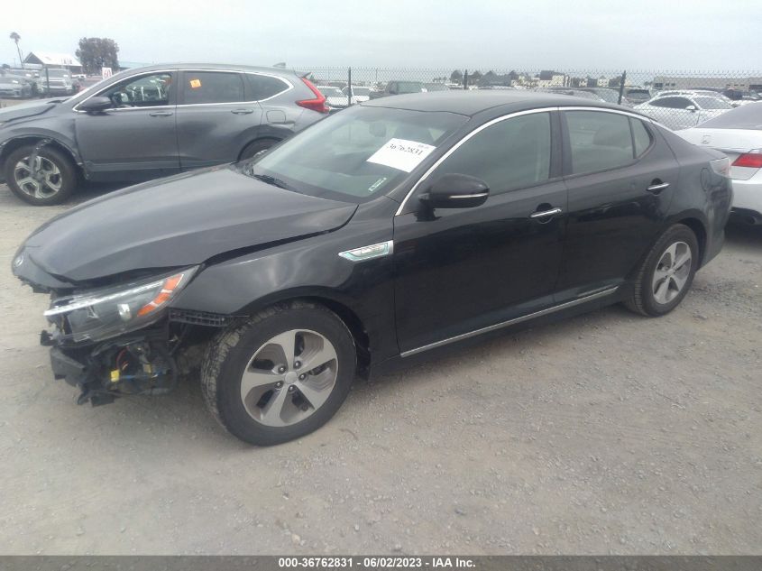 2015 KIA OPTIMA HYBRID - KNAGM4AD5F5079007