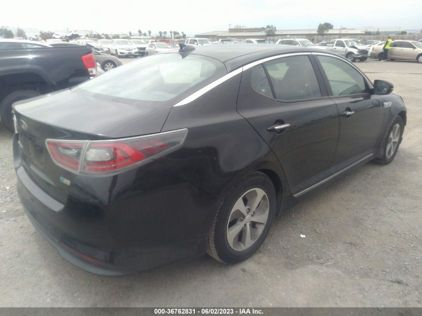 2015 KIA OPTIMA HYBRID - KNAGM4AD5F5079007
