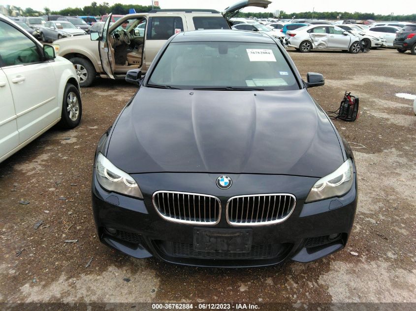 2013 BMW 5 SERIES 535I - WBAFR7C50DC820421
